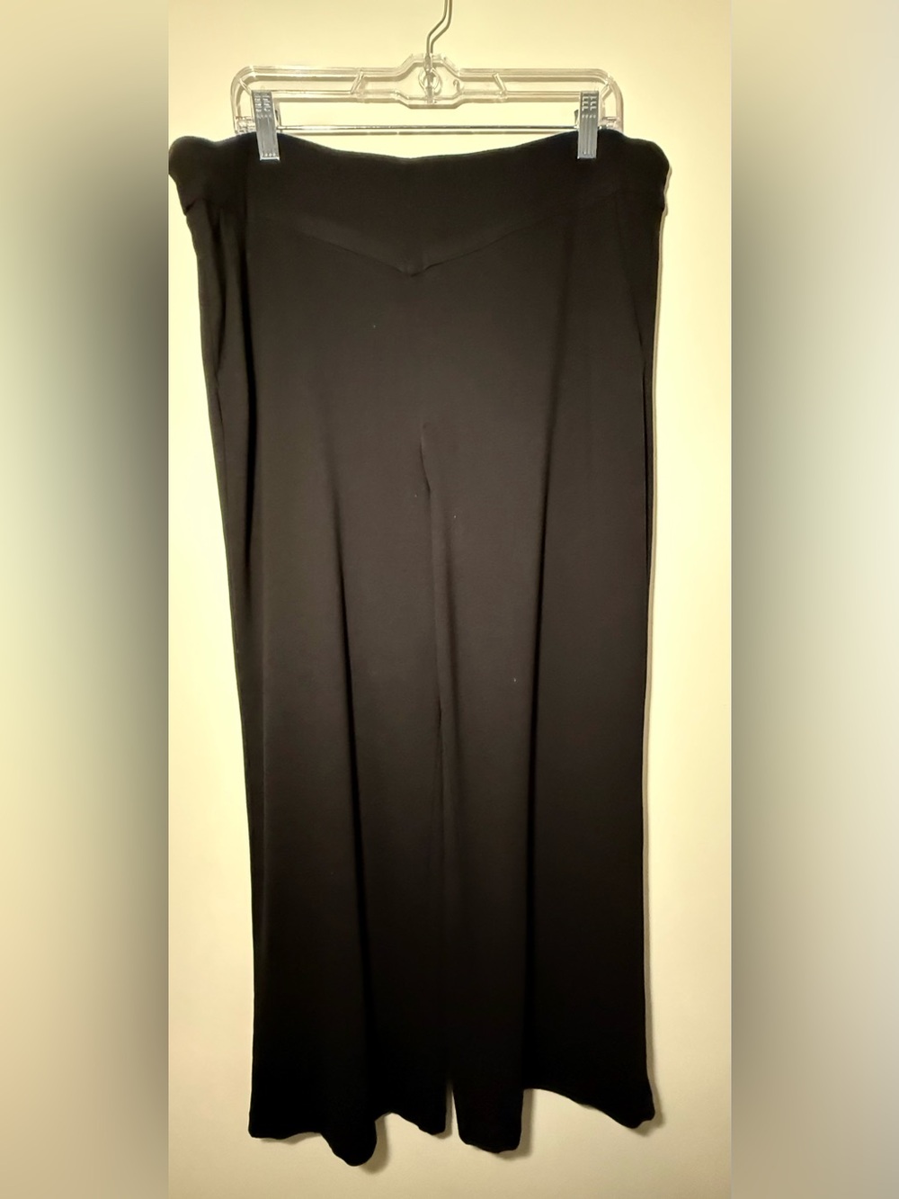 Pre- Loved Torrid Retro Chic Black Wide-Leg Pant size 20R